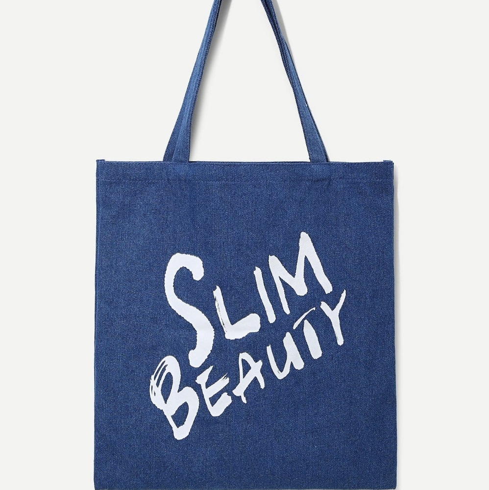 Nwot Slim beauty demin bag